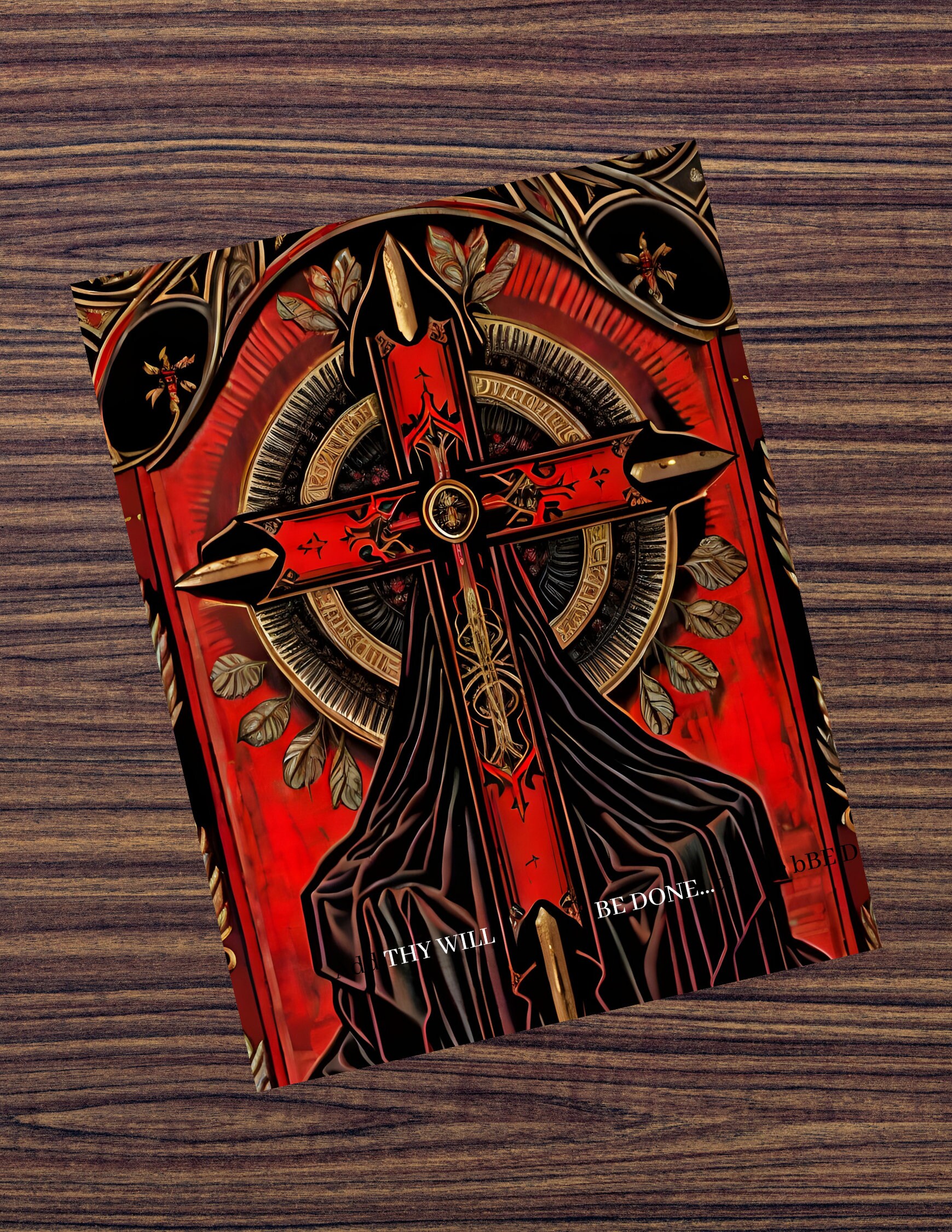 Templar Print Templar Wall Hanging Metaphysical Print Etsy