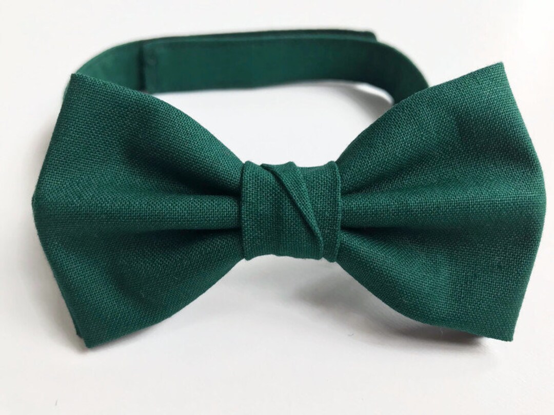 Emerald Green Bow Tie Men, Emerald Bow Tie Kids, Mens Pre Tied Bow Tie ...