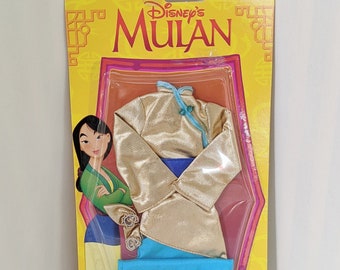 Oryginalne gadżety Disneya z 1998 r. Strój Mulan