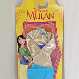 Original 1998 Disney Merchandise. Mulan Outfit