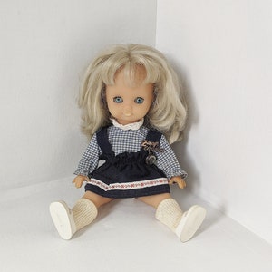 Vintage Zapf Creations-pop. Volledig gekleed. Label intact. Duits