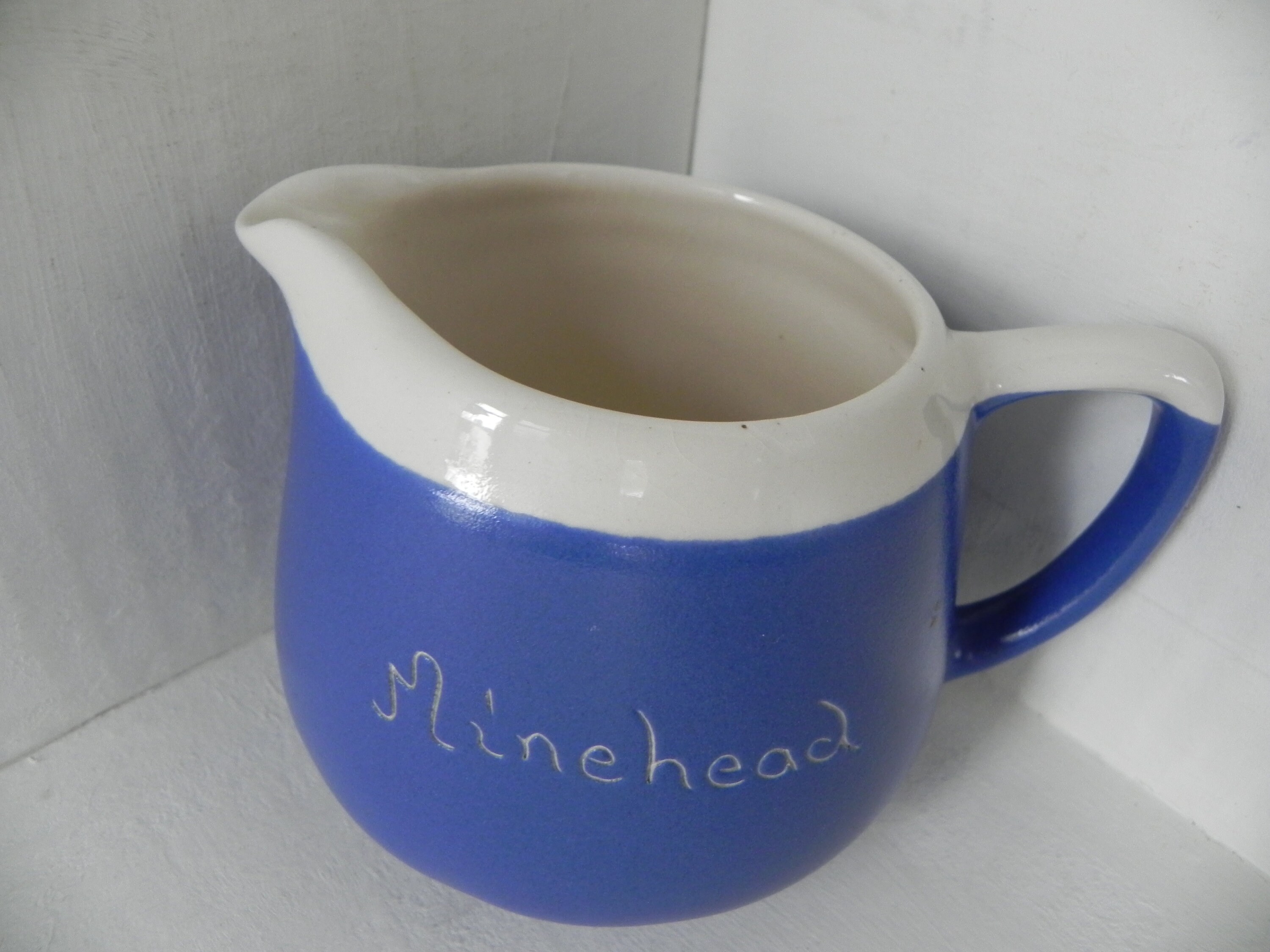 Vintage Devonware Souvenir Milk Jug by Fosters Studio Pottery Co