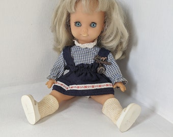 Vintage Zapf Creations Doll . Fully Dressed. Label Intact. German