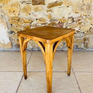 Vintage Bistro Stool by Luterma, 1950s