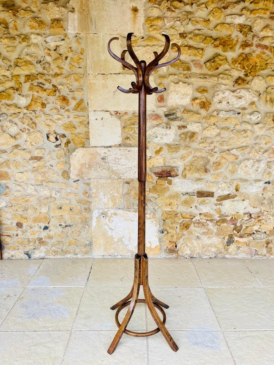 Porte-Manteau Sur Pied Mid-Century Vintage De Baumann, 1960S