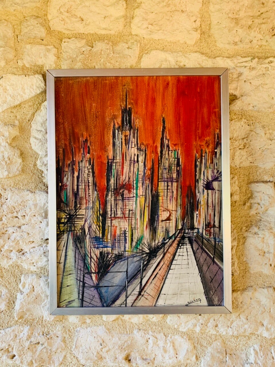 Peinture À L'huile Expressionniste