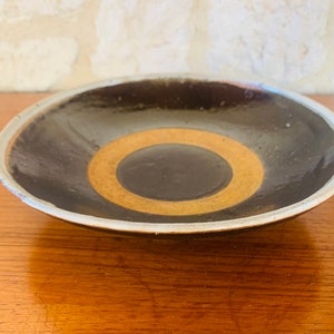 Mid-Century, California, Pottery “Bullseye” Decorative Earthenware Bowl, Circa 1960’s