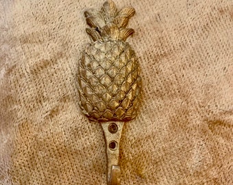 Brass Finish Pineapple Hook Ideal For Wall, Door, Bathroom, Kitchen