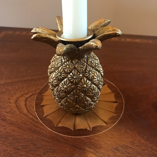 Metal Pineapple Candle Holder Etsy