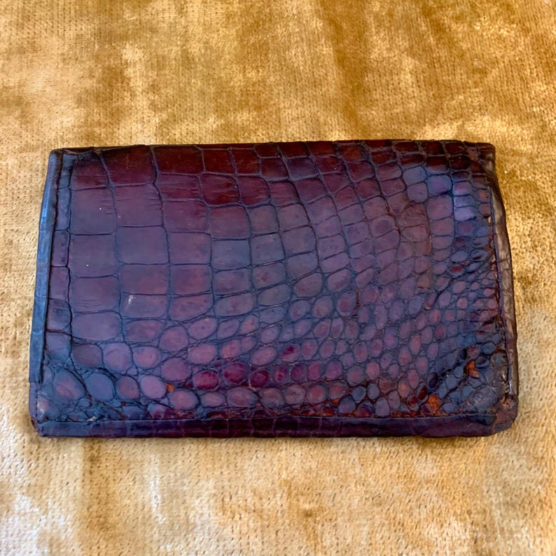 Rusted Wallet Beautifully Patinated and Burnished Vintage Wallet - Etsy