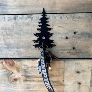 Small pine tree towel hook
