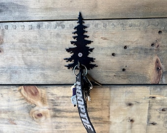 Small pine tree towel hook