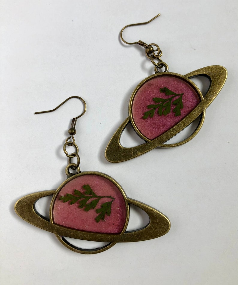Fern Planet Earrings