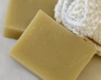 Peppermint Cloves Pumice Soap, Moisturizing Exfoliating Scrub, Shea Butter Bar