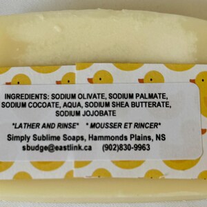 Unscented Shea Butter Jojoba Soap: Natural Vegan Bar for Sensitive Skin image 5