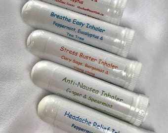 Aromatherapy Inhaler, essential oil inhaler, aromatherapy, Halifax inhaler, NS inhaler, Canada inhaler, inhaler, headache, nausea, mom gift