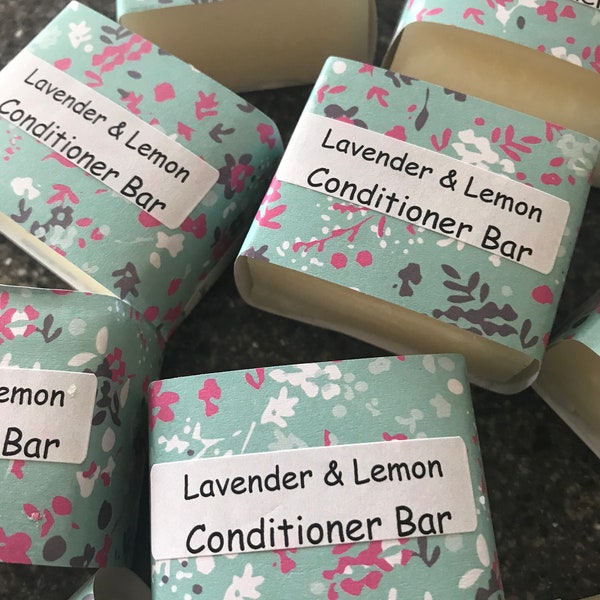 Lavender & Lemon Conditioner Bar, natural conditioner, conditioner bar, solid conditioner, Halifax conditioner, travel conditioner, mom gift