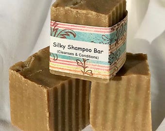 Silky Shampoo Bar, natural shampoo, shampoo bar, Nova Scotia shampoo, Halifax shampoo, Canada shampoo, solid shampoo, travel shampoo, gift