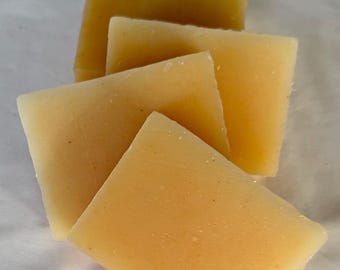 Spearmint Litsea Vegan Soap: Exfoliating Shea Butter Bar