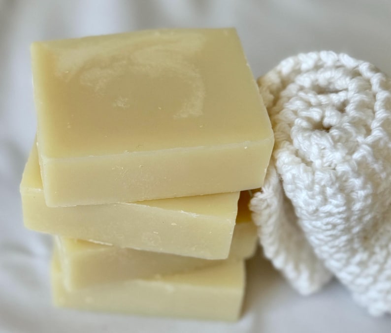Unscented Shea Butter Jojoba Soap: Natural Vegan Bar for Sensitive Skin image 15