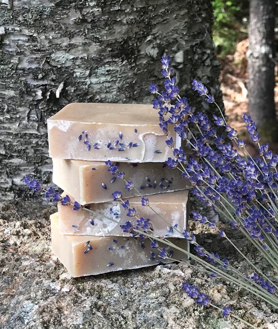 Handmade Lavender Essential Oil Soap: Vegan Moisturizing Bar