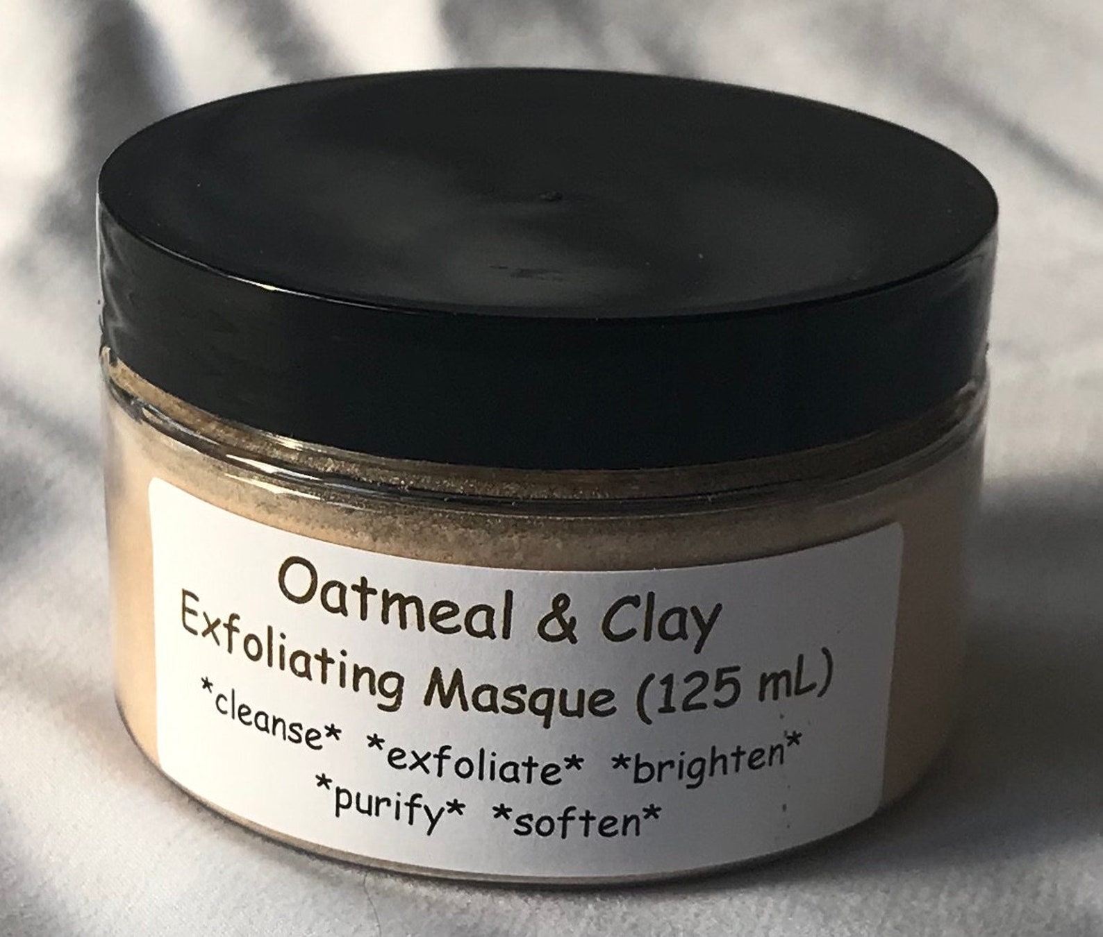 Oatmeal & Clay Exfoliating Masque Face Scrub Face Mask Etsy Canada