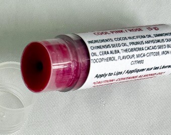 Handmade Vanilla Tinted Lip Shimmer: Natural Moisturizing Balm
