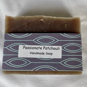 Passionate Patchouli Soap, vegan soap, mom gift, Nova Scotia soap, moisturizing soap, Halifax soap, Canada soap, patchouli soap, NS soap image 7