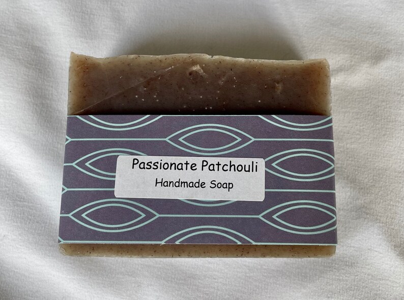 Passionate Patchouli Soap, vegan soap, mom gift, Nova Scotia soap, moisturizing soap, Halifax soap, Canada soap, patchouli soap, NS soap image 7