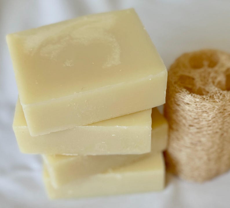 Unscented Shea Butter Jojoba Soap: Natural Vegan Bar for Sensitive Skin image 10
