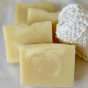 Unscented Shea Butter Jojoba Soap: Natural Vegan Bar for Sensitive Skin image 8