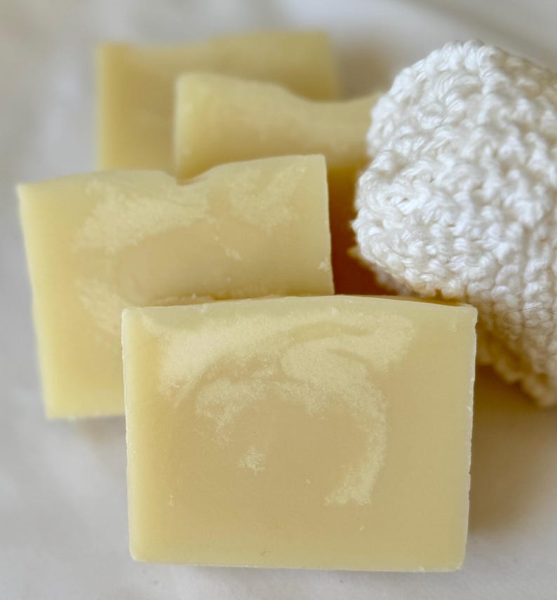 Unscented Shea Butter Jojoba Soap: Natural Vegan Bar for Sensitive Skin image 8
