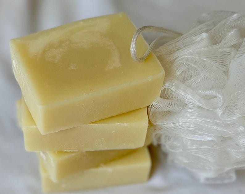 Unscented Shea Butter Jojoba Soap: Natural Vegan Bar for Sensitive Skin image 7