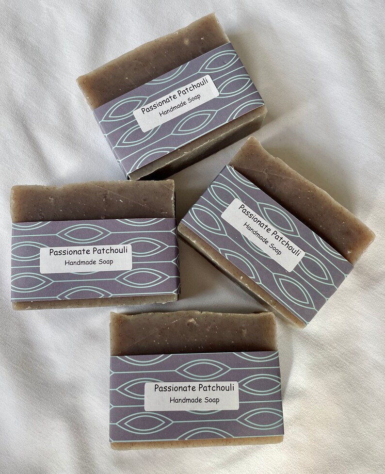 Passionate Patchouli Soap, vegan soap, mom gift, Nova Scotia soap, moisturizing soap, Halifax soap, Canada soap, patchouli soap, NS soap image 9