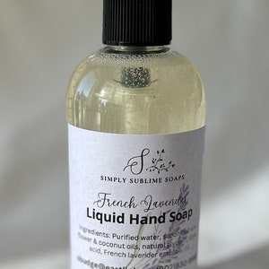 Natural liquid soap, liquid soap, vegan soap, moisturizing soap, Halifax soap, hand soap, citrus soap, Canada soap, mom gift, NS soap, soap image 6