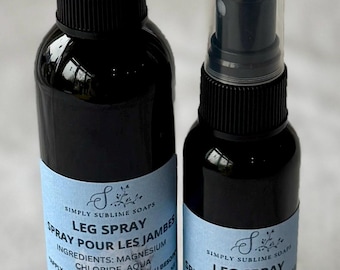 Leg Spray: Refreshing Spray with Magnesium Chloride