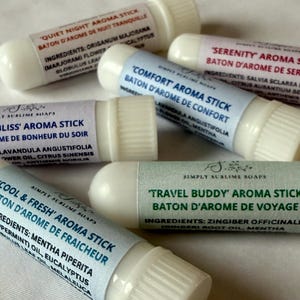 Sticks aromatiques aux huiles essentielles : 6 mélanges aromatiques pour un usage quotidien