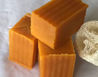 Sea Buckthorn Oil Soap: Handmade in Halifax, Nova Scotia, Canada- Thoughtful, Local Gift, Perfect for Self-Care