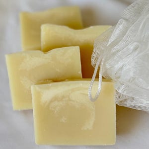 Unscented Shea Butter Jojoba Soap: Natural Vegan Bar for Sensitive Skin image 11