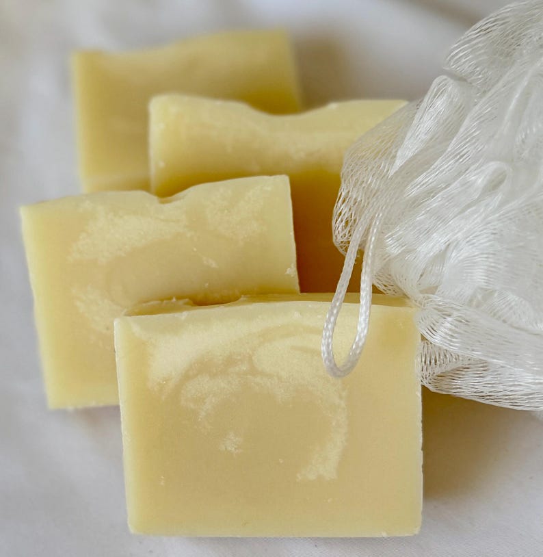 Unscented Shea Butter Jojoba Soap: Natural Vegan Bar for Sensitive Skin image 11