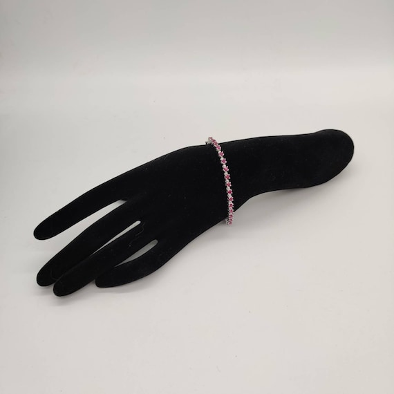 Ruby Tennis Bracelet