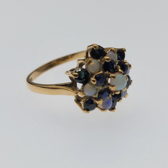 Opal & Sapphire Ring - image 2