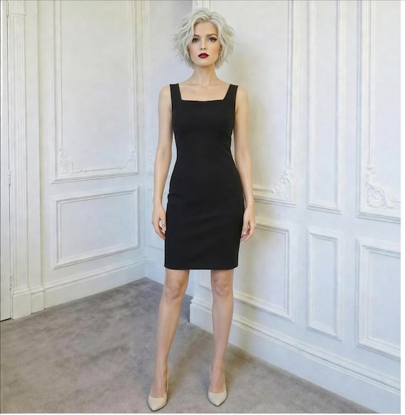 knee length dresses for ladies MA037 Satin Sleeveless Inner Dress