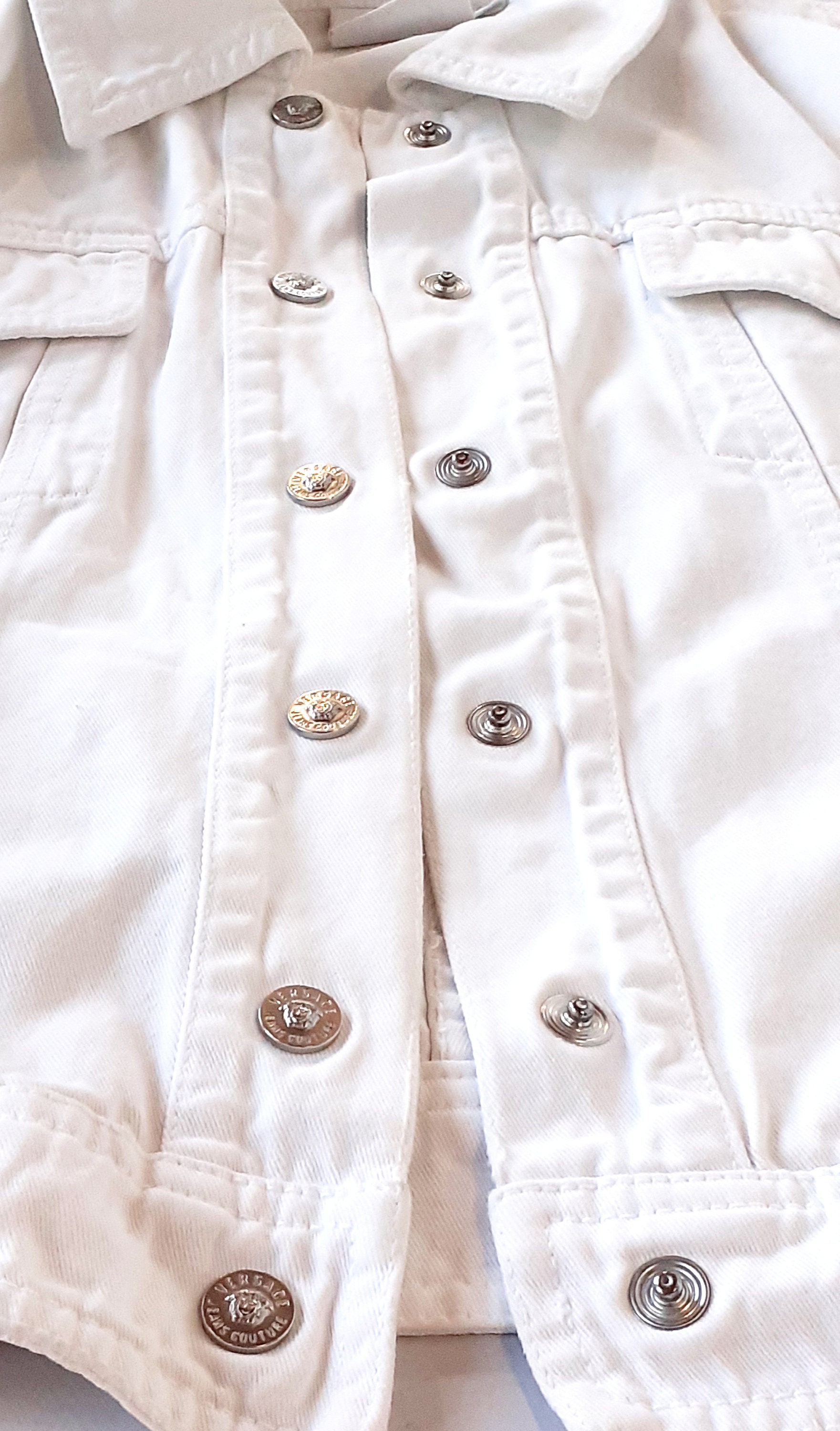Versace Jeans Couture MEDUSA Buttons Vintage 90s - Etsy