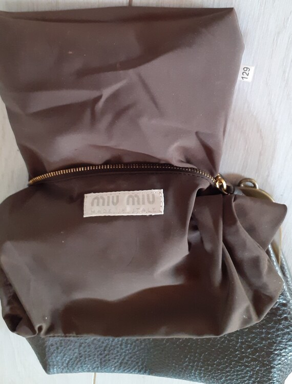 Miu miu cosmetic bag hotsell