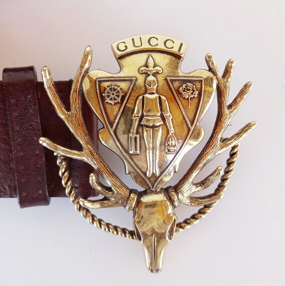 Rare GUCCI Skull Belt - Etsy display picture 1