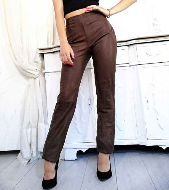 jean paul gaultier leather pant