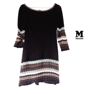 MISSONI vintage merino wool dress