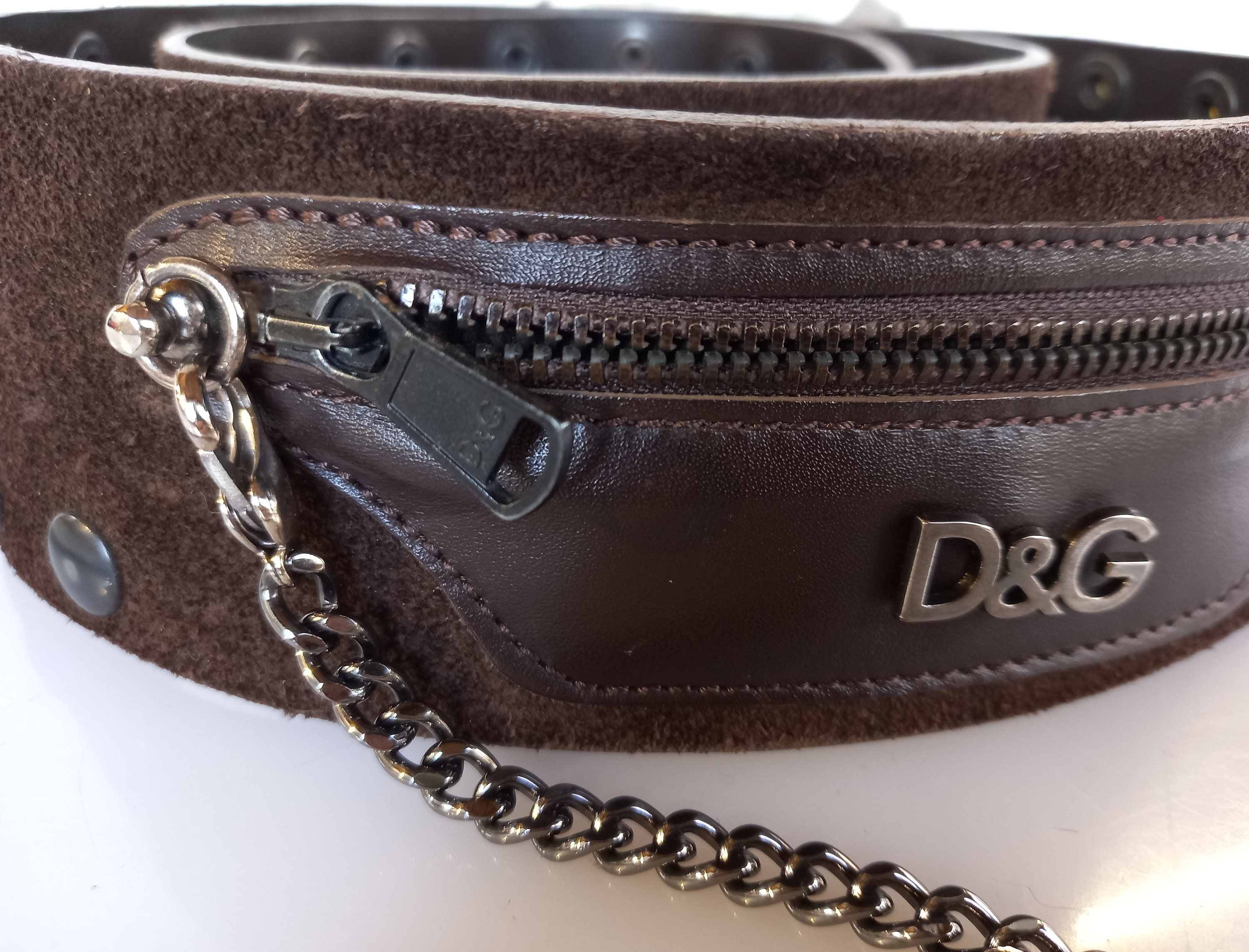 Dolce E Gabbana VINTAGE Genuine Leather Rivet Belt - Etsy  display picture 3