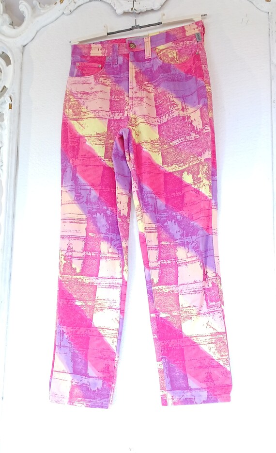 パンツ 90s vintage VERSACE JEANS COUTURE pants 90s Vintage Versace Jeans Couture Jeans Size 36 50 Medium